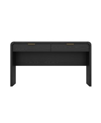 Grace Wood 54" 2-Drawer Office Desk
