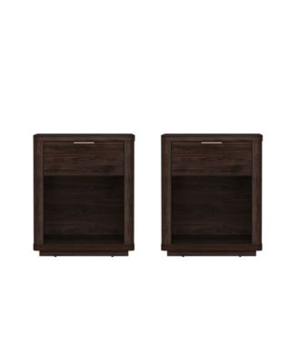 Evelyn 2-Piece 1-Drawer Nightstands