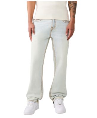 True Religion Men's Baggy Light Wash Relaxed-Fit Jeans - Macy's