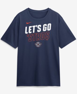 Men's Navy Houston Astros 2026 City Connect Team Phrase Script Dri-FIT T-Shirt