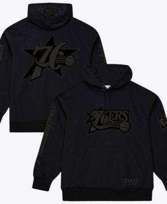 Men's Black Philadelphia 76ers Phantom Fleece Hoodie