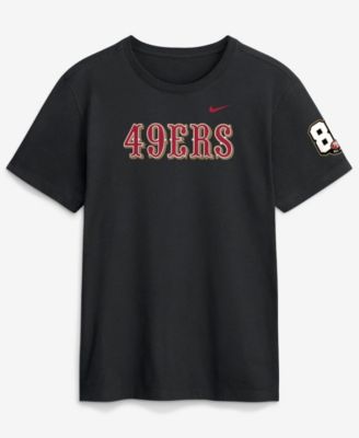 Men's Black San Francisco 49ers 80th Anniversary Goal Line Stand T-Shirt