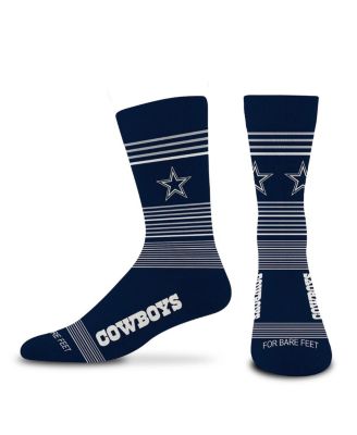 Men's and Women's Dallas Cowboys Gradient Stripes Crew Socks