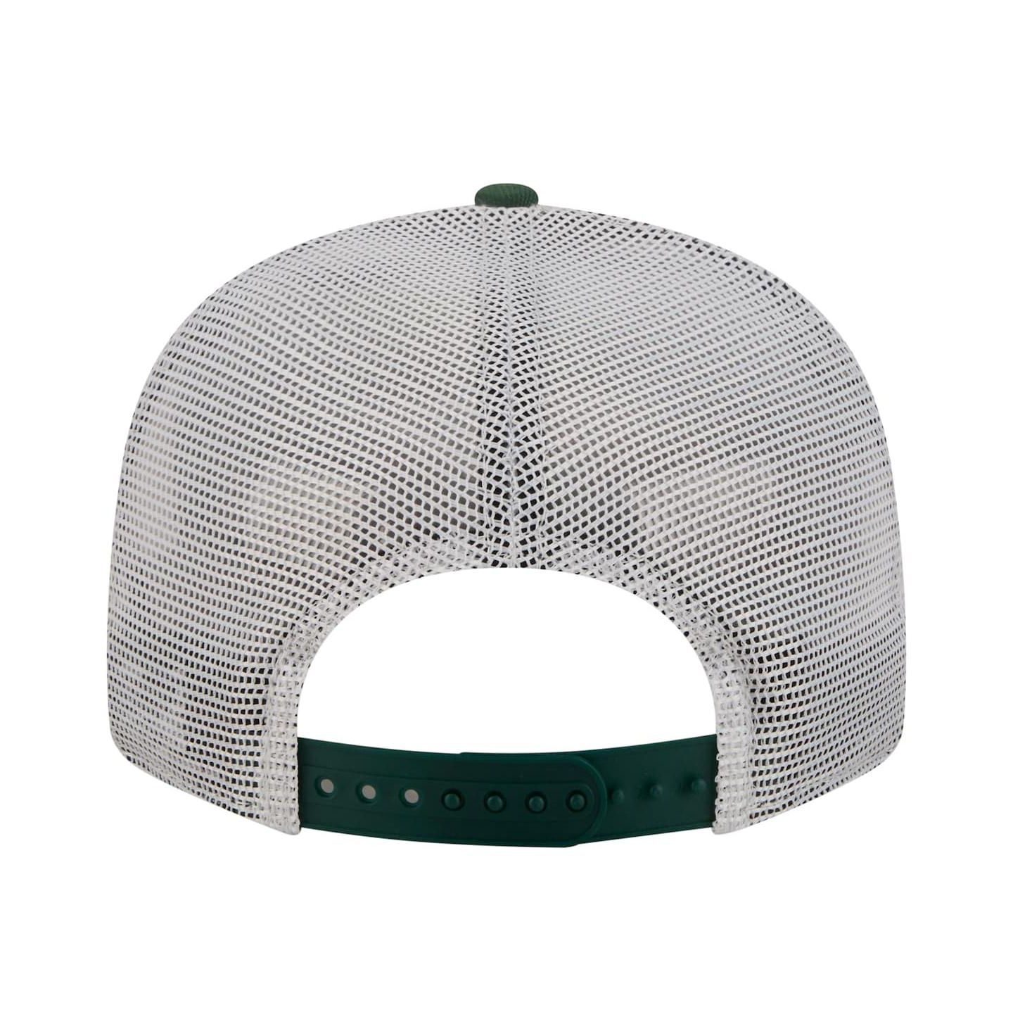 Мужская кепка New Era Green Green Bay Packers Core Team 9FIFTY Trucker Snapback Hat — фото 4