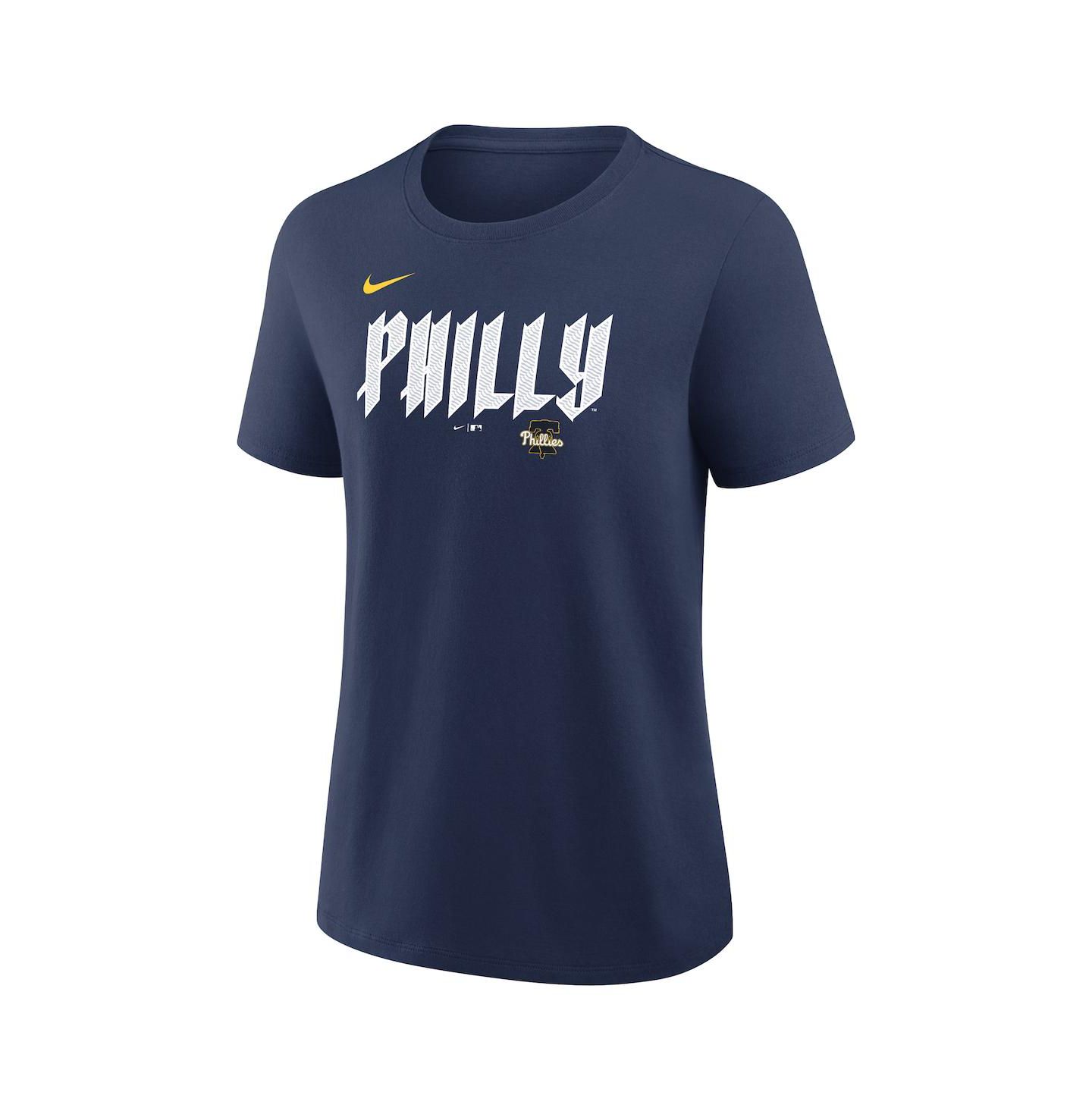 Женская футболка Nike Bryce Harper Navy Philadelphia Phillies City Connect Name & Number — фото 2