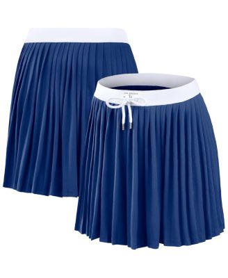 Women's Royal Los Angeles Dodgers Pleated Skort