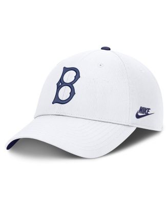 Men's White Brooklyn Dodgers Cooperstown Collection Club Dri-FIT Adjustable Hat