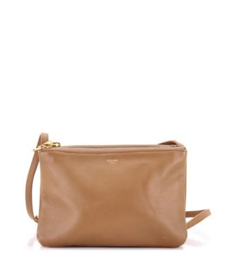 Small Trio Crossbody Bag Leather