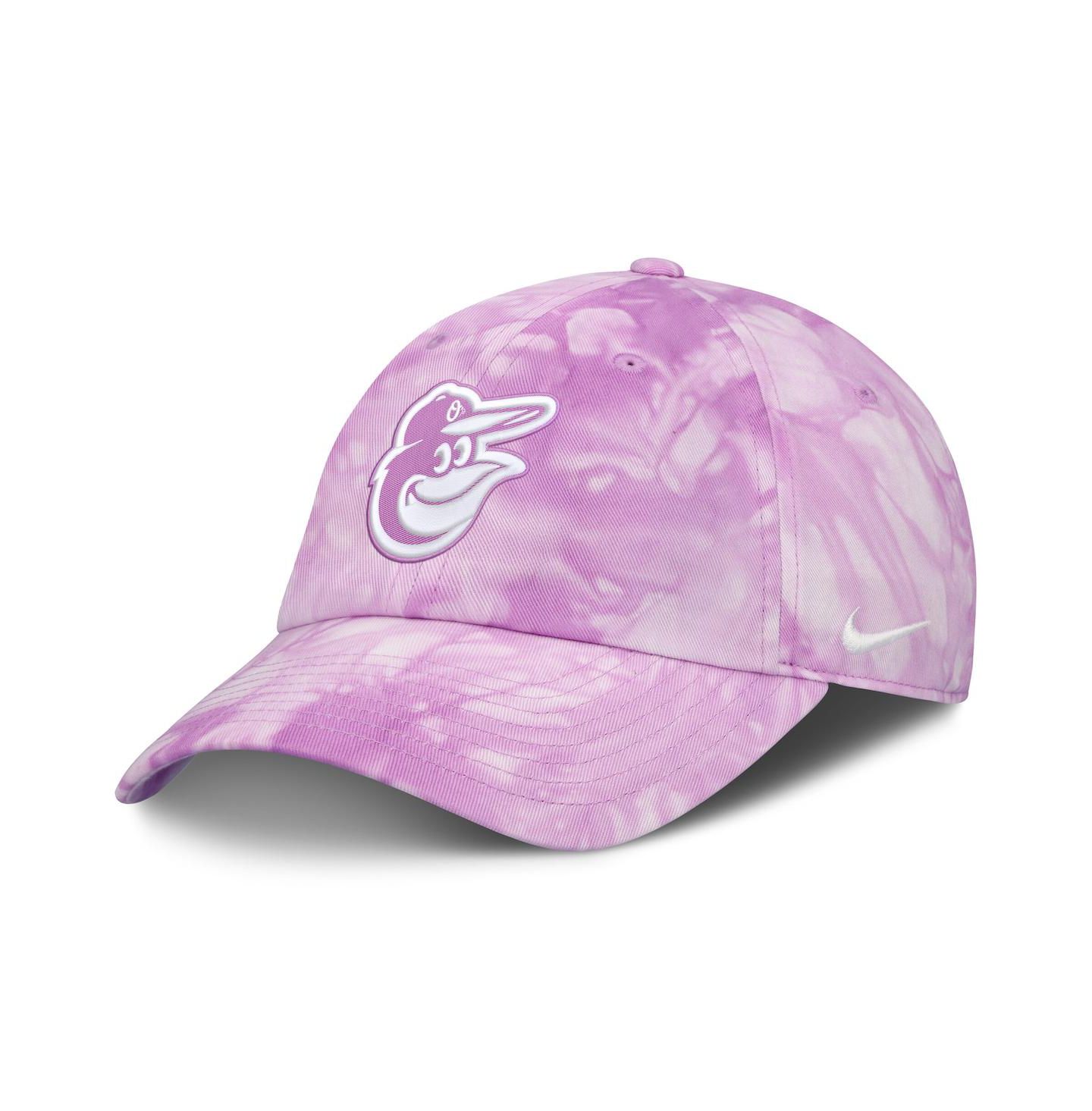 Женская кепка Nike Light Pink Baltimore Orioles Mother’s Day Club Adjustable Hat — фото 1