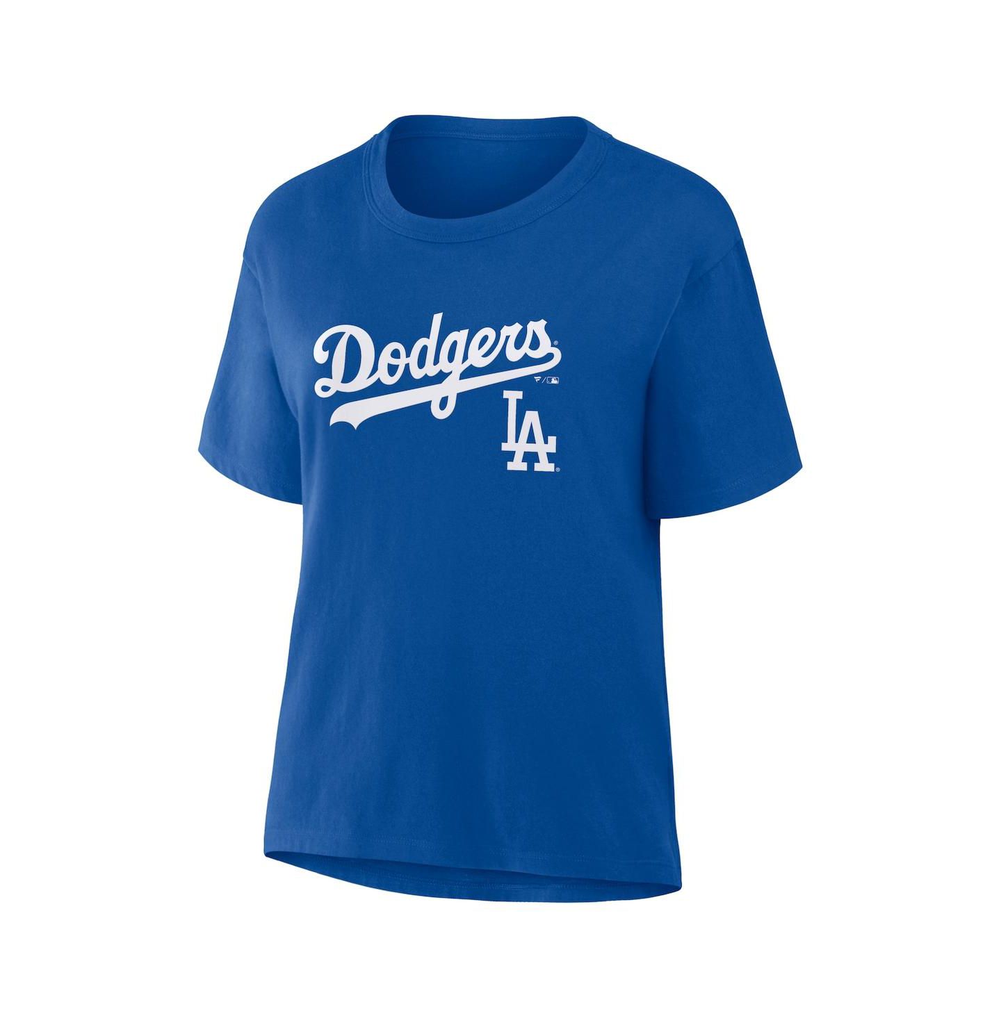 Женская футболка Fanatics Royal Los Angeles Dodgers Lockup Legacy — фото 2