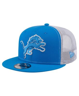 Men's Blue Detroit Lions Core Team 9FIFTY Trucker Snapback Hat