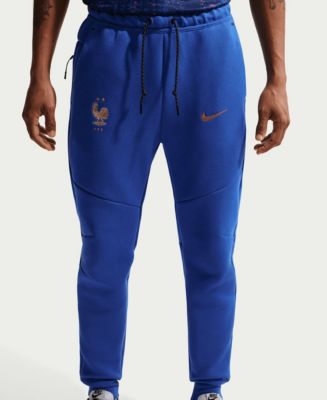 Nike Men's Blue France National Team Tech Fleece Joggers - Macy's