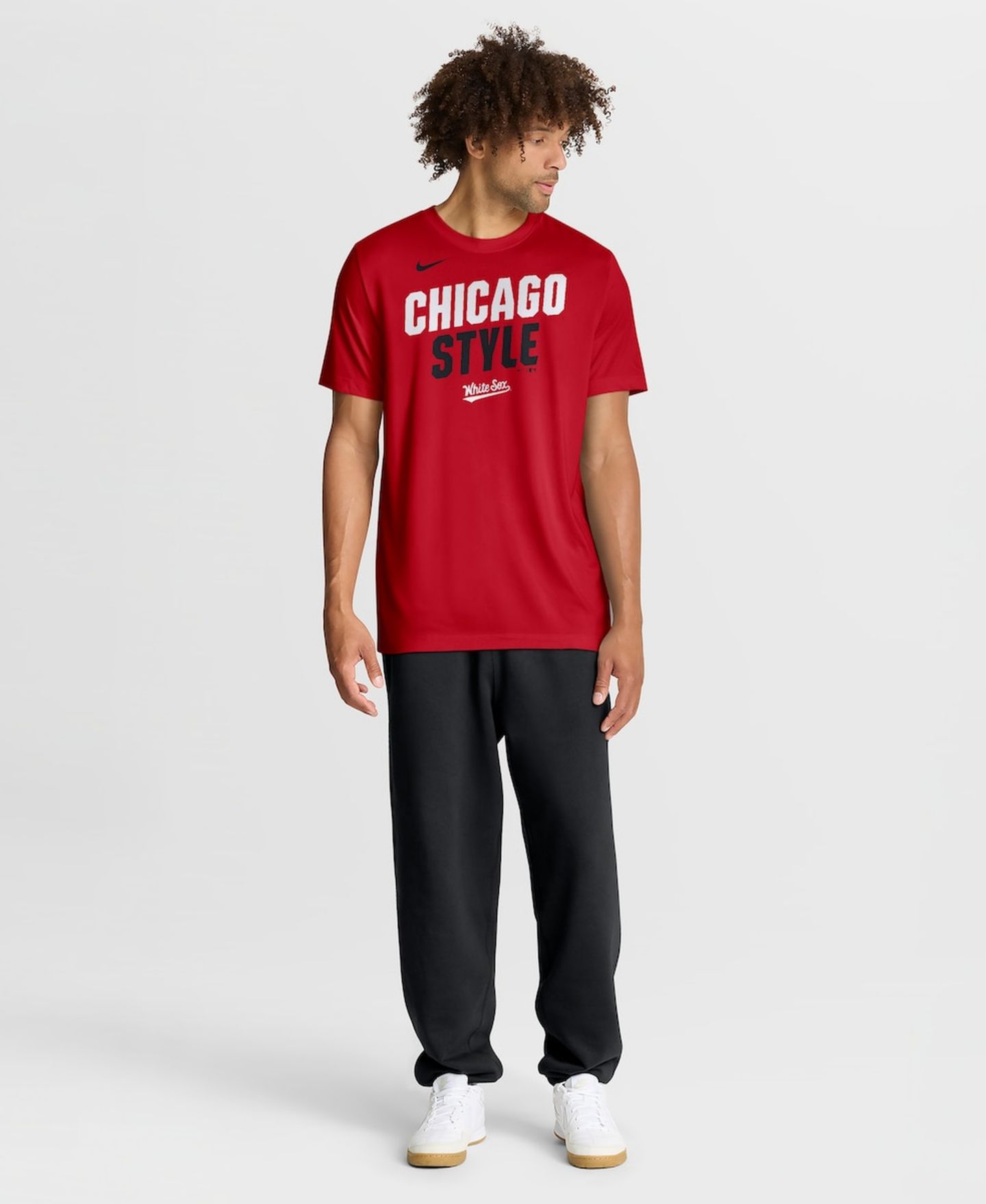 Мужская футболка Nike Red Chicago White Sox 2026 City Connect Team Phrase Script Dri-FIT — фото 5