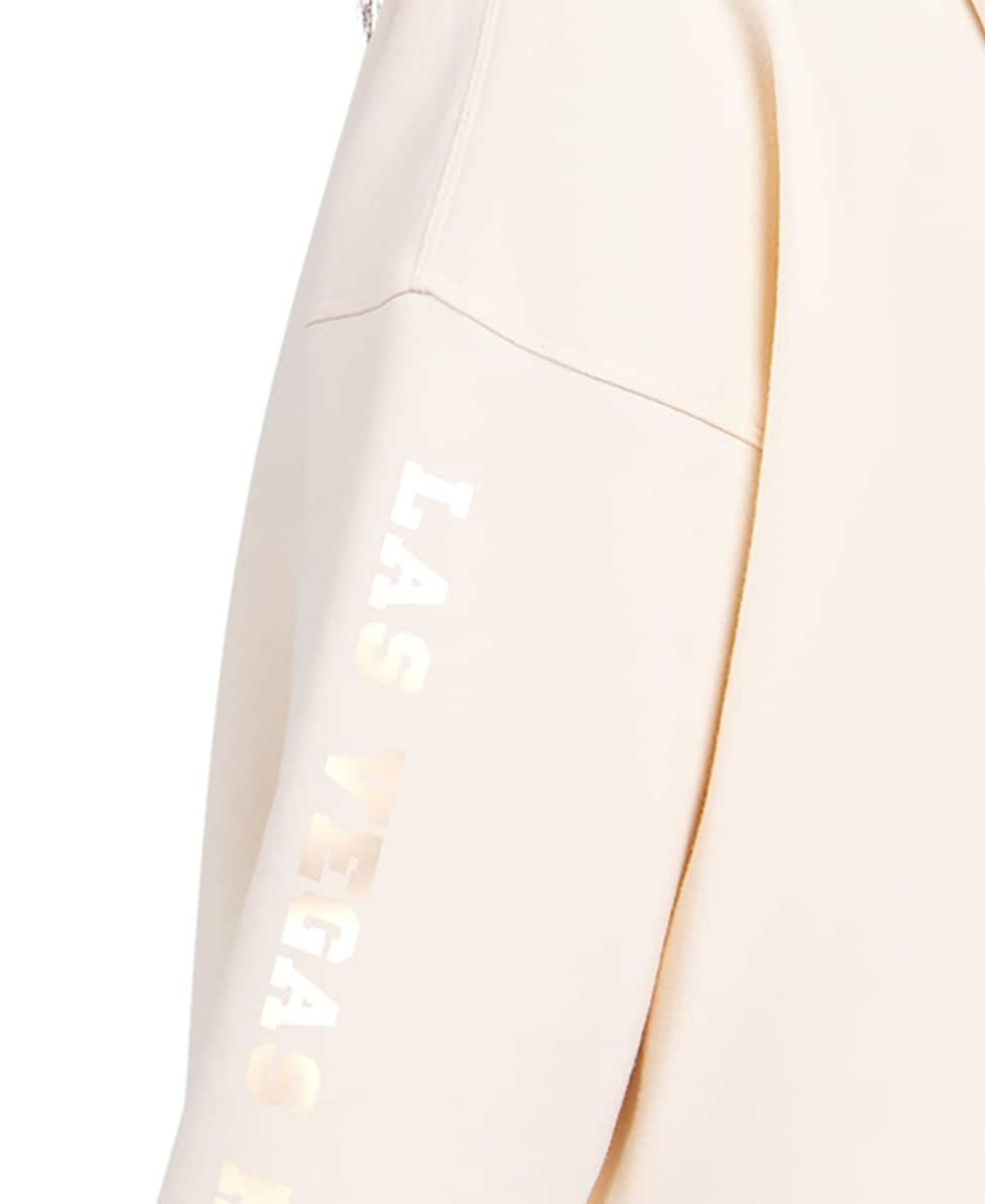 Женское худи Starter Cream Las Vegas Raiders Pastels Relaxed Travel — фото 2