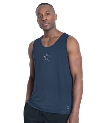 Men's Navy Dallas Cowboys Energy Scoop Neck Tank Top