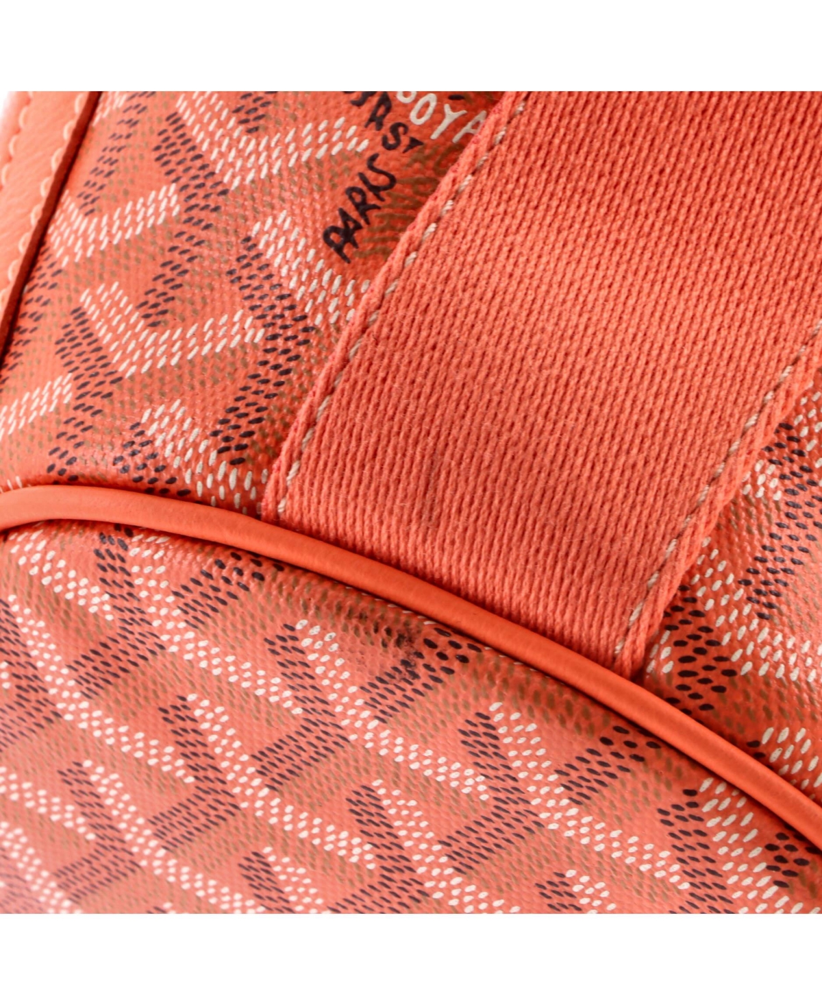 Pre-Owned Goyard Pm Belharra Tote Coated Canvas