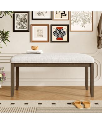 38" Upholstered Dining Bench