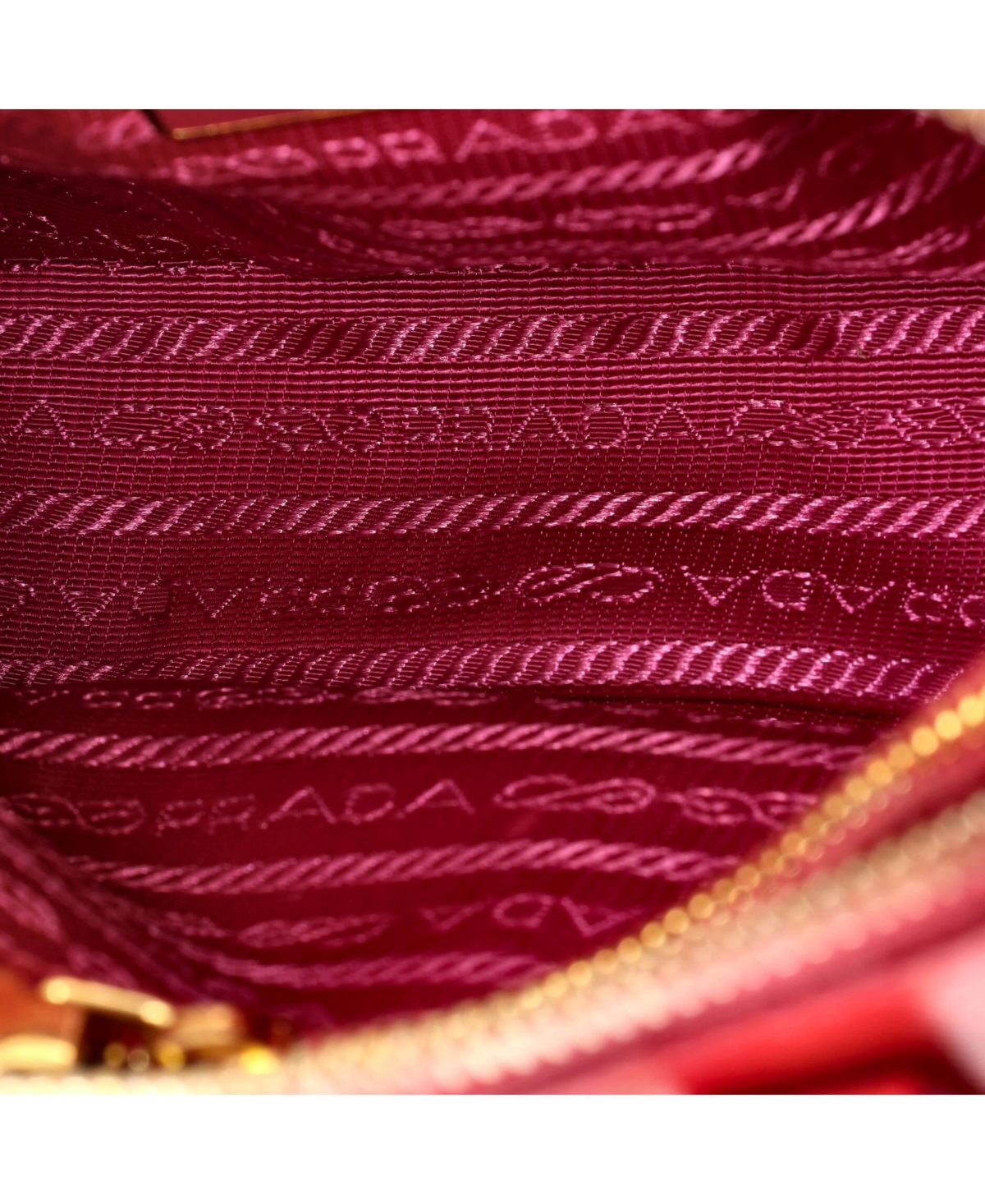 Pre-Owned Prada Small Promenade Bag Saffiano Leather
