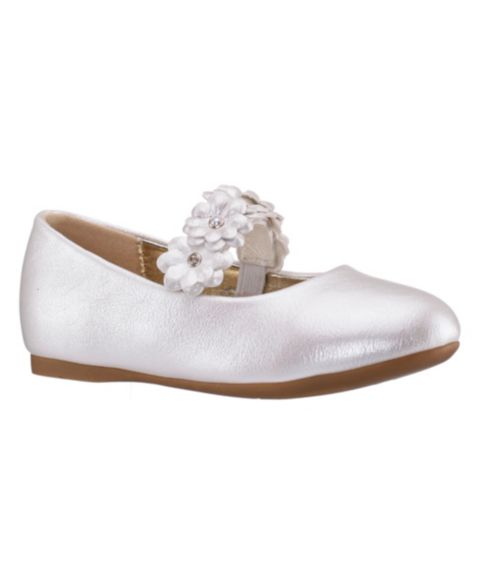 Обувь Nina Patent Ballet Dress Shoes для девочек, цвет: Белый