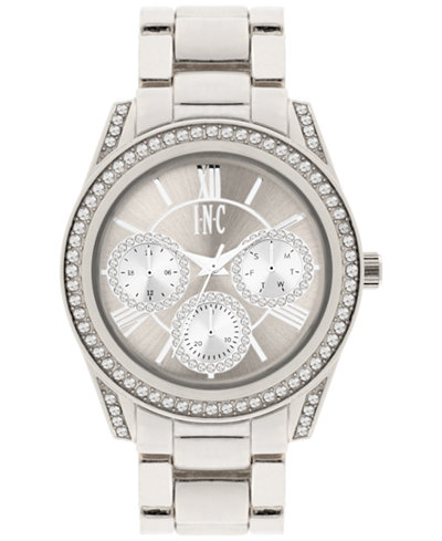 INC International Concepts Women's Silver-Tone Bracelet Watch 40mm IN001S, Only at Macy's