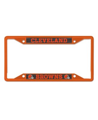 Cleveland Browns Chrome Color License Plate Frame