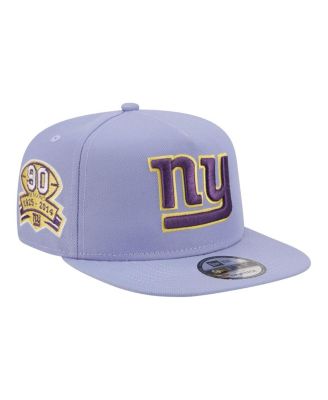 Men's Lavender New York Giants Bloom A-Frame 9FIFTY Snapback Hat