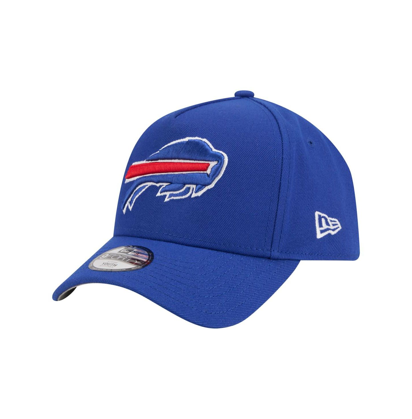 Детская кепка New Era Royal Buffalo Bills 9FORTY A-Frame Adjustable Hat — фото 1