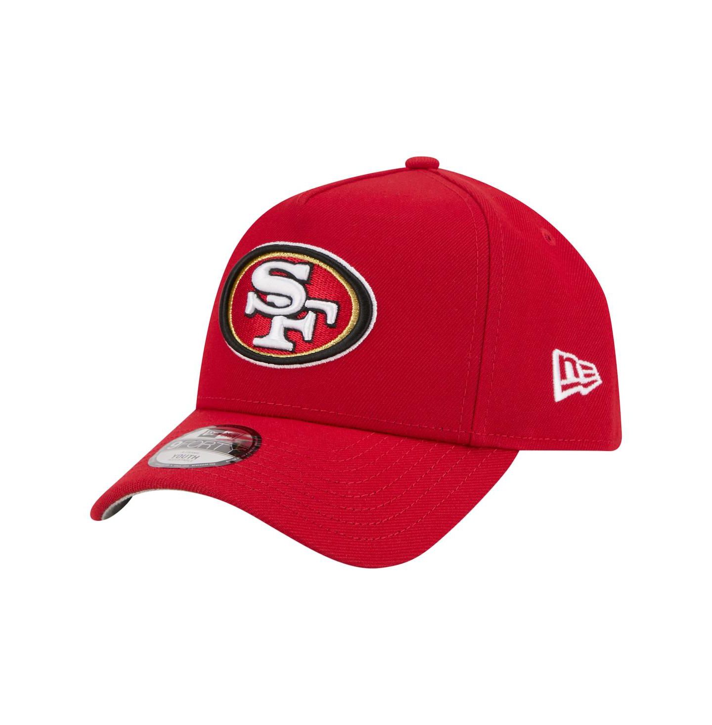 Детская кепка New Era Scarlet San Francisco 49ers 9FORTY A-Frame Adjustable Hat — фото 1