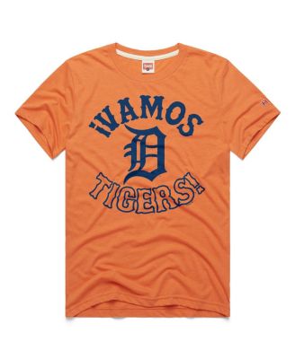 Men's Orange Detroit Tigers Vamos Tri-Blend T-Shirt