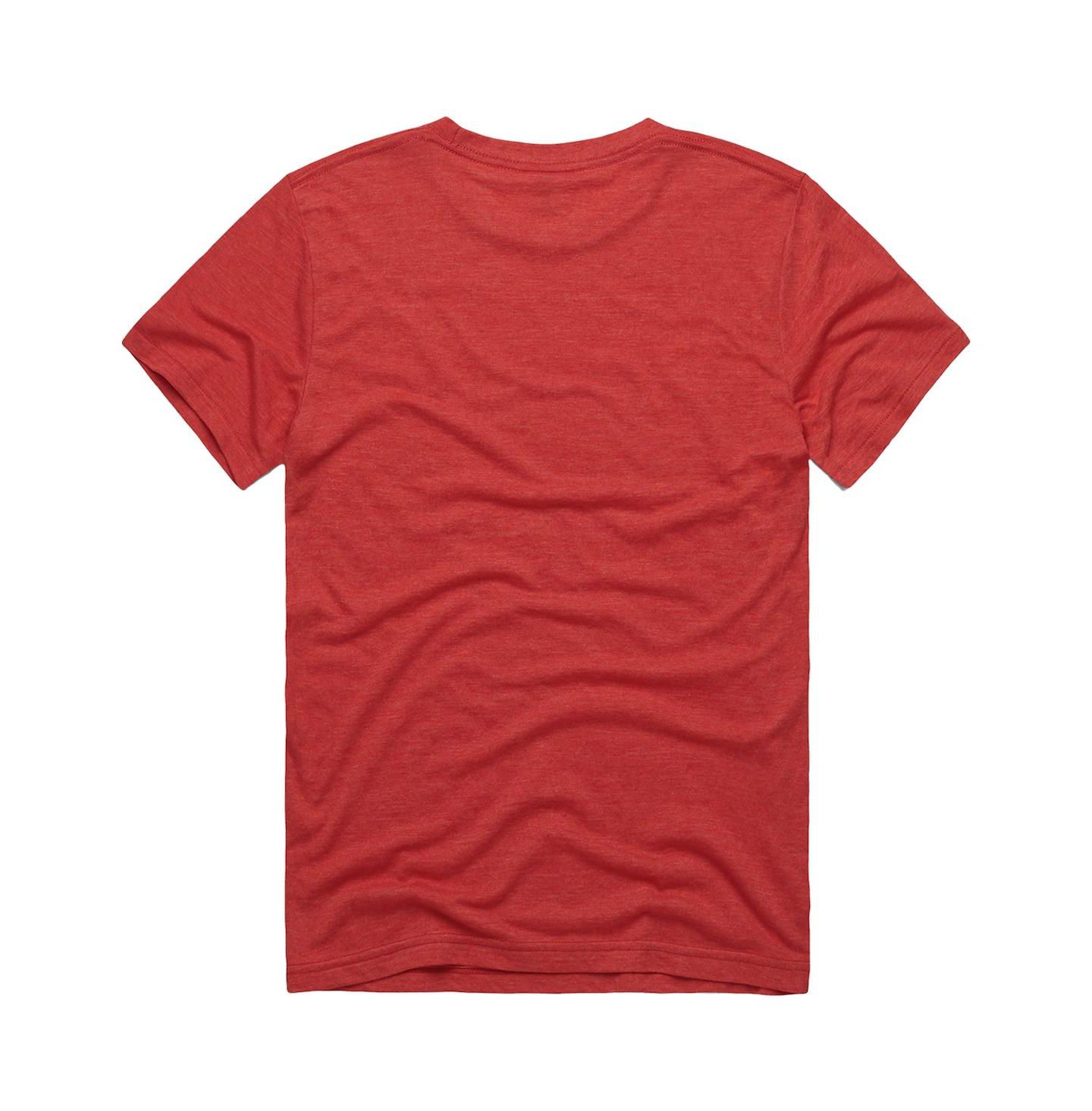 Футболка Homage VJ Edgecombe Red Philadelphia 76ers NBA Jam Tri-Blend — фото 2