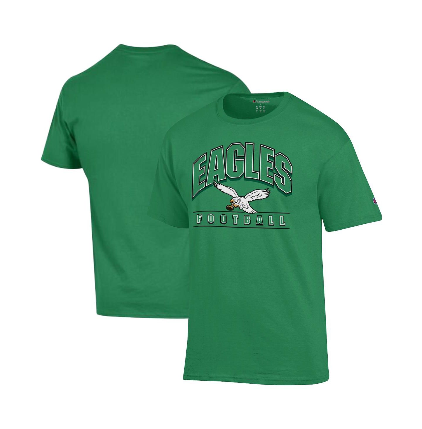 Мужская футболка Champion Kelly Green Philadelphia Eagles Jersey — фото 1
