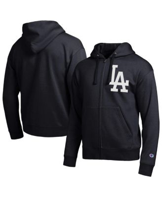 Men's Black Los Angeles Dodgers All-Star Full-Zip Hoodie