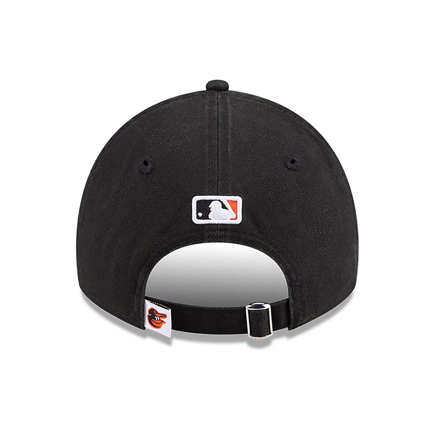 Детская кепка New Era Black Baltimore Orioles 2026 Jackie Robinson Day 9TWENTY Adjustable Hat — фото 3