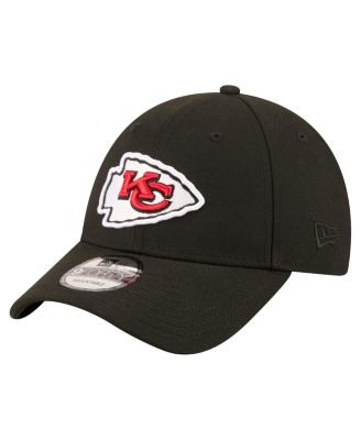 Men's Black Kansas City Chiefs Core Team 9FORTY Adjustable Hat