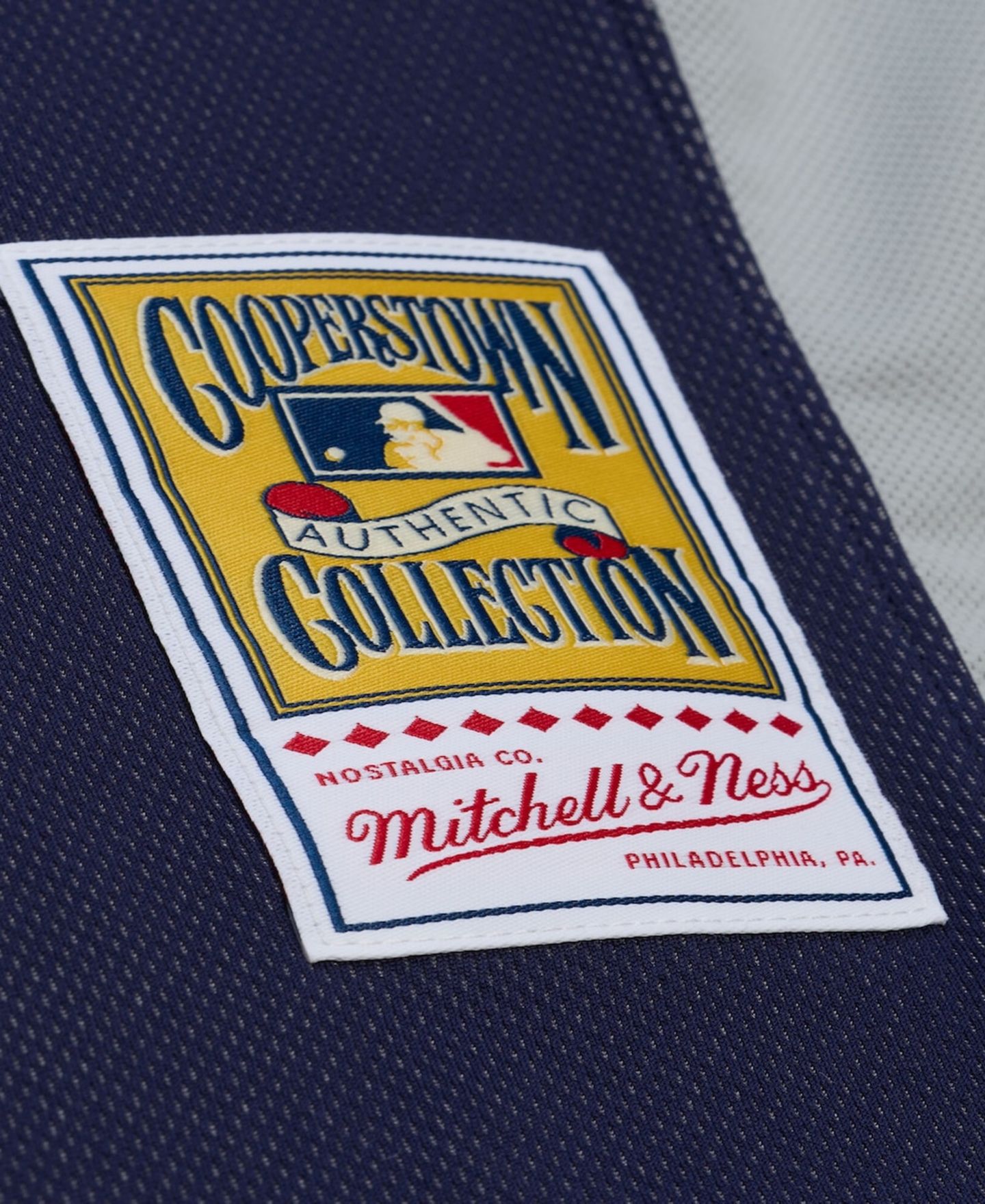 Мужской топ Mitchell & Ness CC Sabathia Navy New York Yankees 2009 Authentic Batting Practice Jersey — фото 3