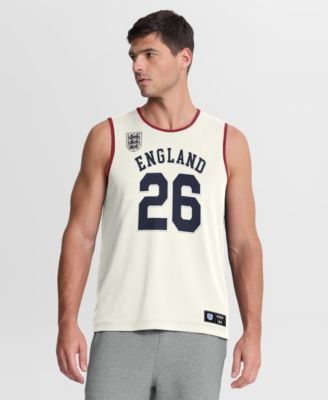 Men's Cream England National Team Tank Top