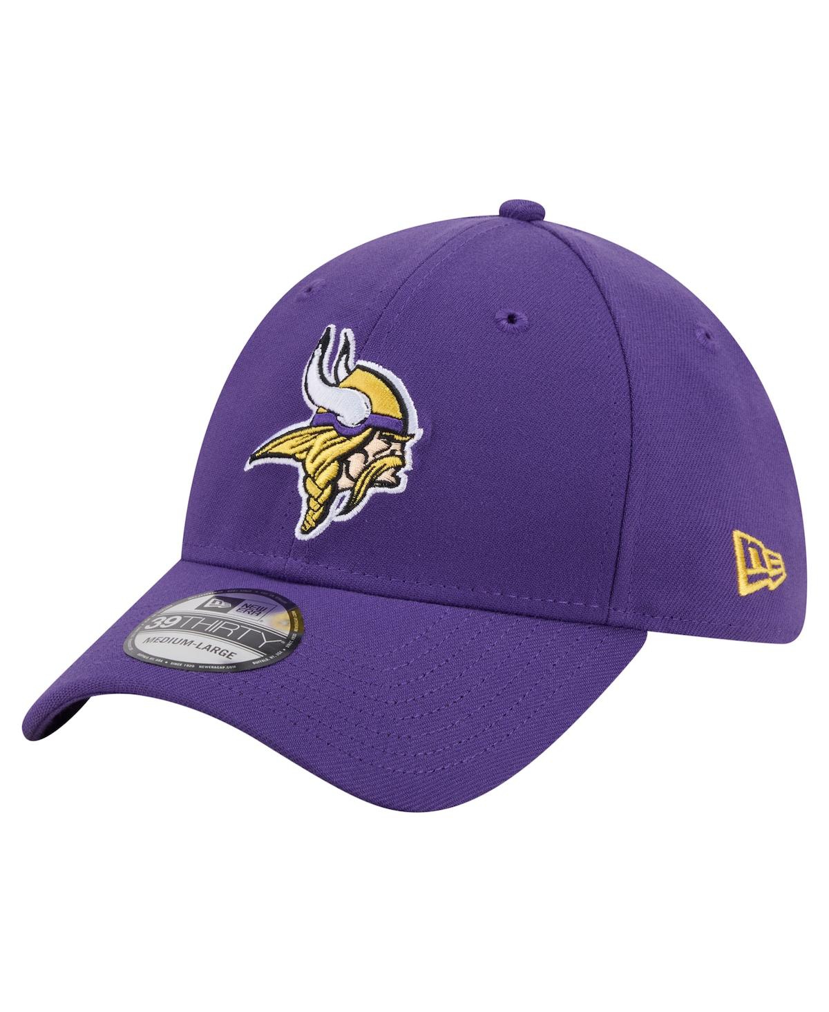 New Era Men's Purple Minnesota Vikings Core Team 39THIRTY Flex Hat