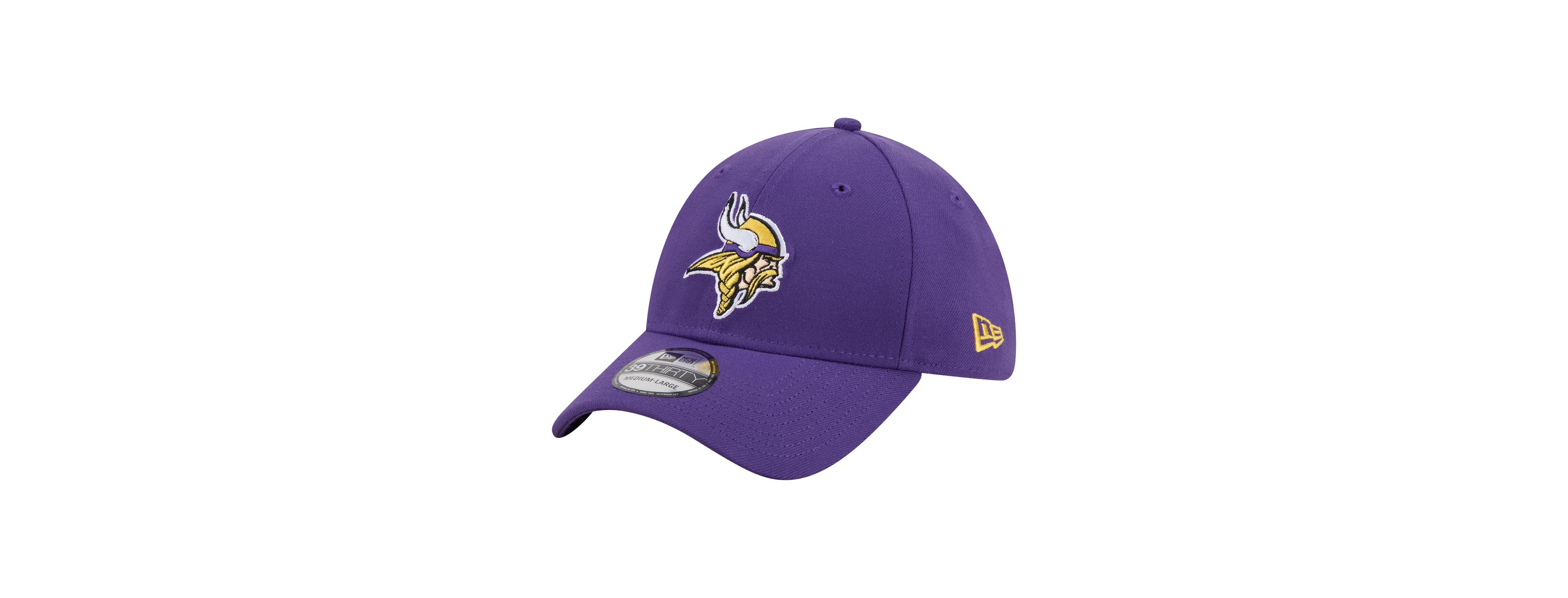New Era Men's Purple Minnesota Vikings Core Team 39THIRTY Flex Hat