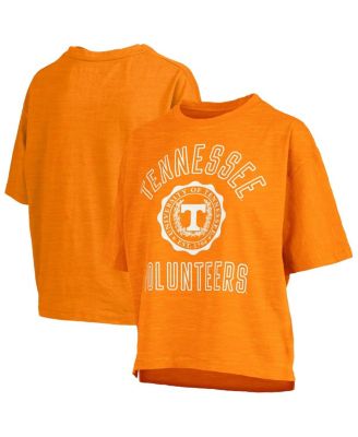 Women's Tennessee Orange Tennessee Volunteers Motley Crew Bishop Waist Length Oversized Slub T-Shirt