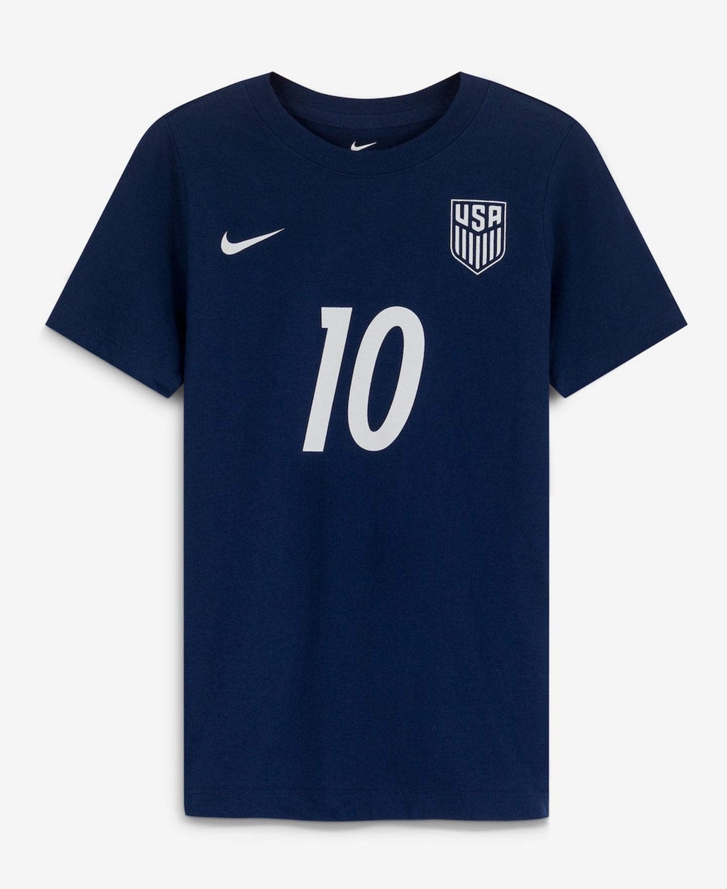 Детская футболка Nike Christian Pulisic Navy Usmnt Away Player Name & Number — фото 5