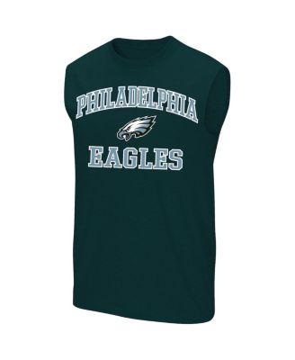 Men's Midnight Green Philadelphia Eagles Big & Tall Hart Soul Muscle Tank Top