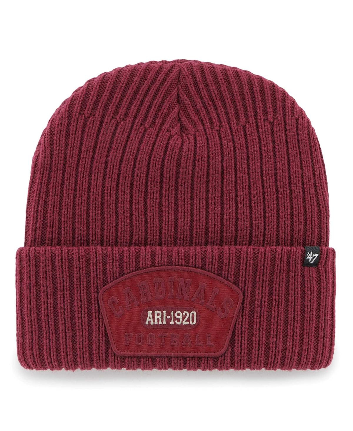 '47 Brand Men's Cardinal Arizona Cardinals Ridgeway Cuffed Knit Hat - Cardinal