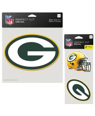 Green Bay Packers Perfect Cut Decal Two-Pack Set