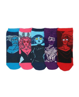 Women's Bioworld 5-Pack of Stylish Ankle Socks Perfect for Comfort and Fashion!