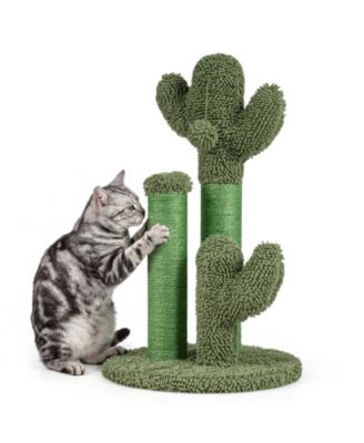 22 inch Cactus Cat Scratching Post with Sisal Rope