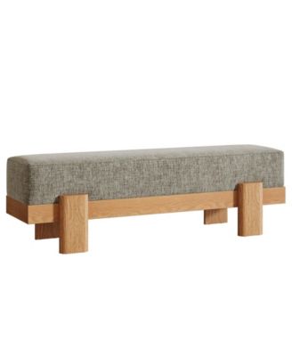 Upholstered Entryway Bench with MDF Frame