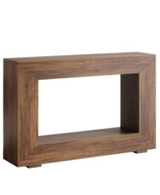 Farmhouse Entryway Console Table with Storage for Living Room