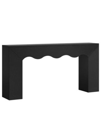 Wooden Sofa Table Console Accent Furniture for Entryway and Living Room