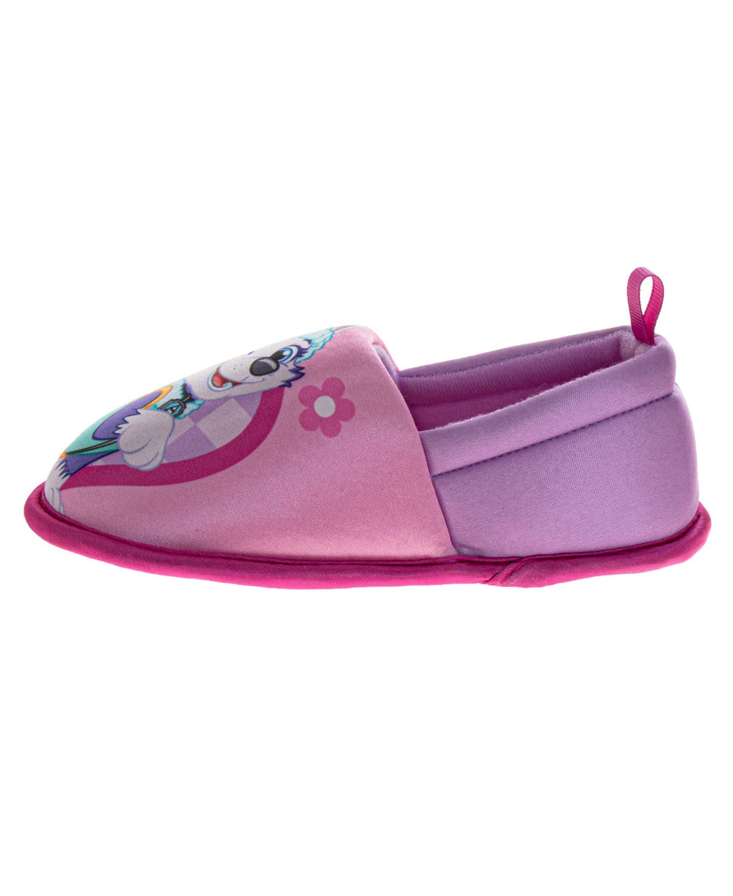 Тапочки Nickelodeon Paw Patrol Skye & Everest Slippers Plush, Warm, and Soft House Shoes для девочек, цвет: Розовый — фото 4