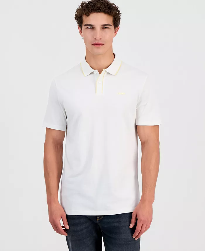 Men's Dalombi Button-Placket Polo Shirt